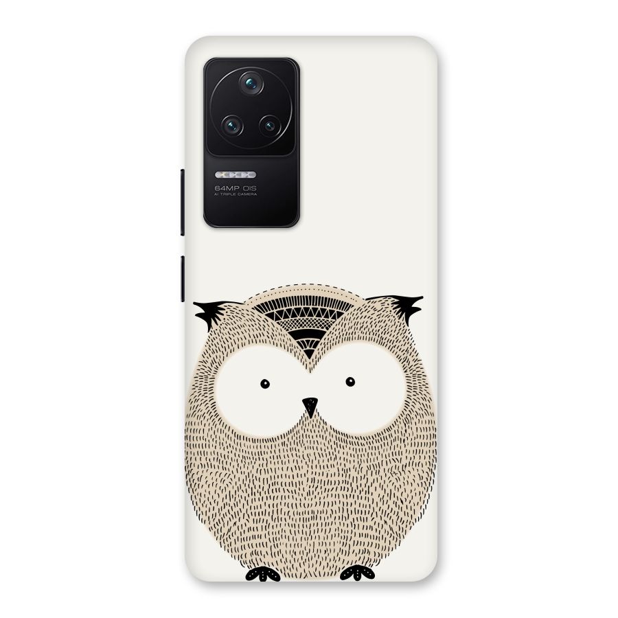Cute Owl Back Case for Poco F4 5G
