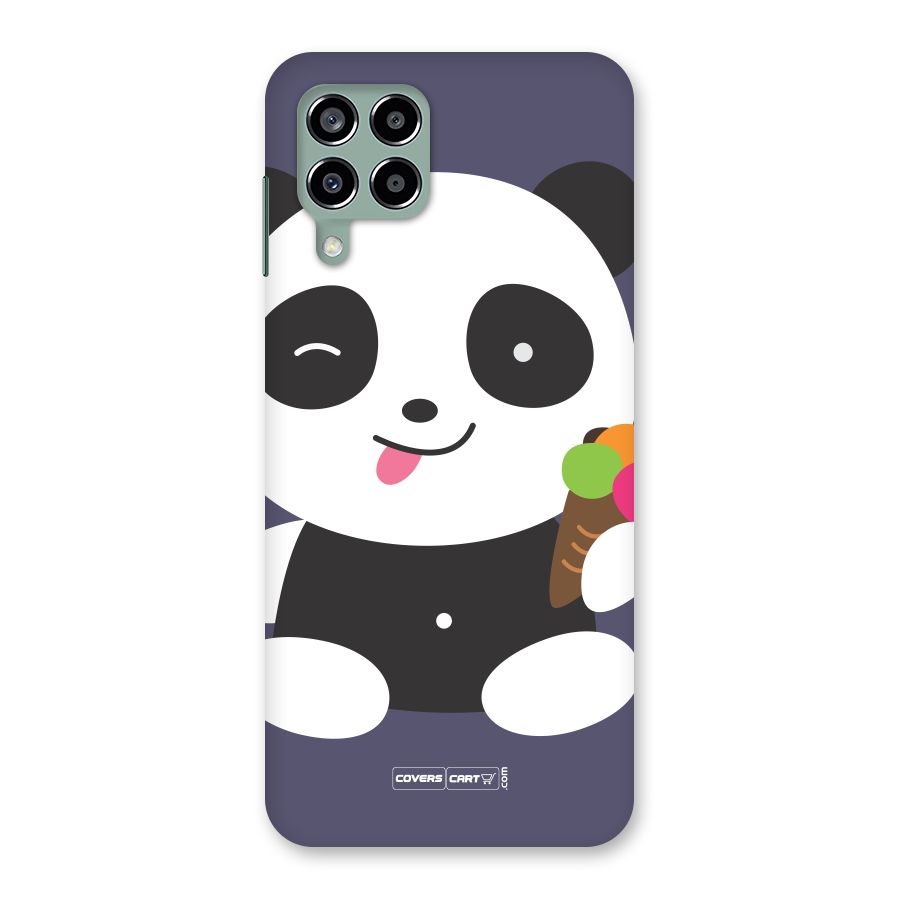 Cute Panda Blue Back Case for Galaxy M33