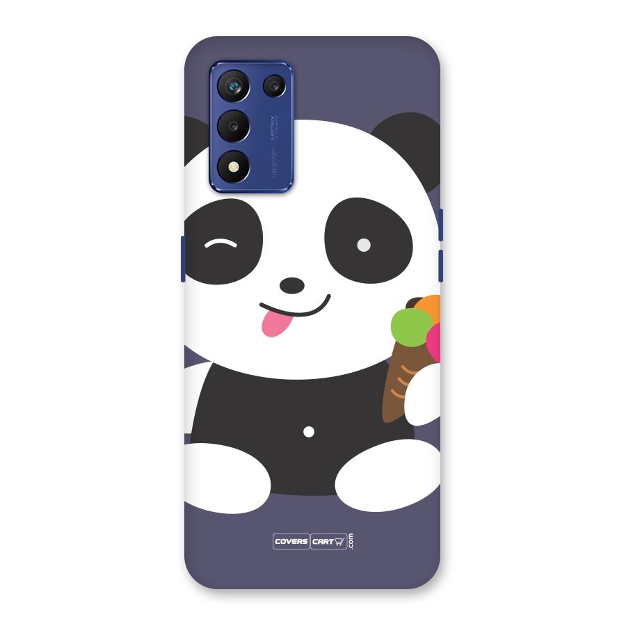Cute Panda Blue Back Case for Realme 9 5G Speed