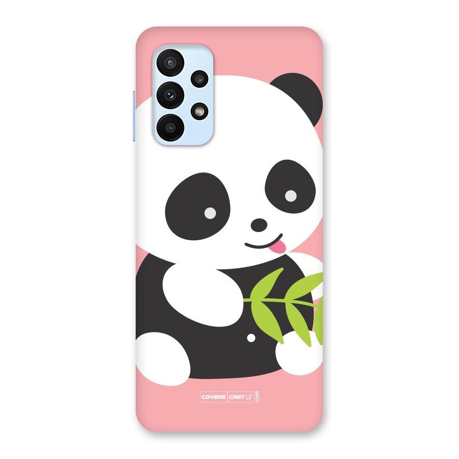Cute Panda Pink Back Case for Galaxy A23