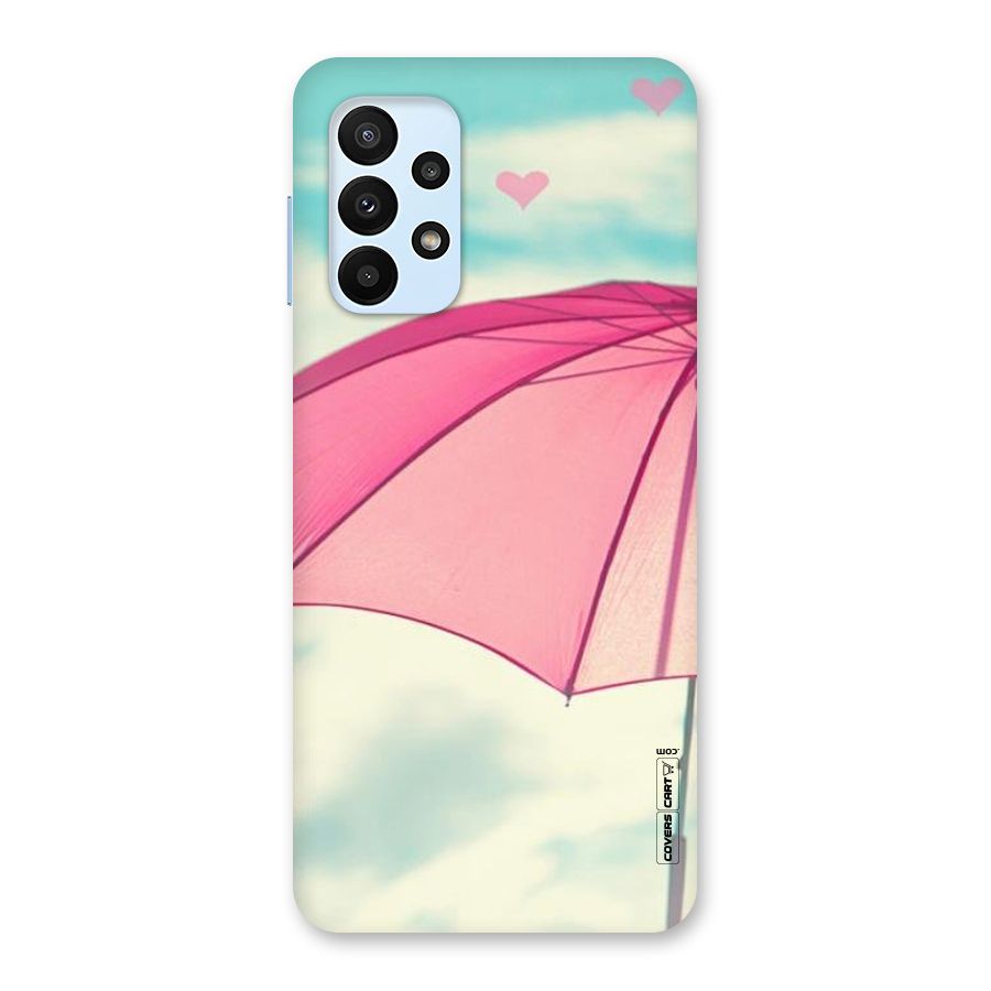 Cute Pink Umbrella Back Case for Galaxy A23