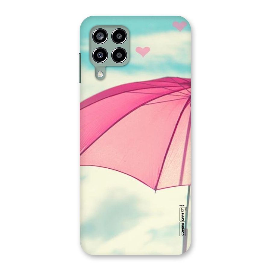 Cute Pink Umbrella Back Case for Galaxy M33