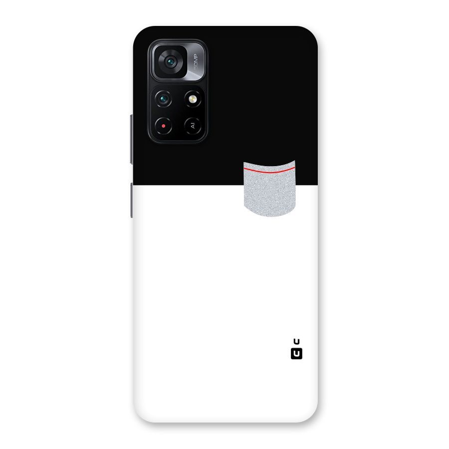 Cute Pocket Simple Back Case for Poco M4 Pro 5G