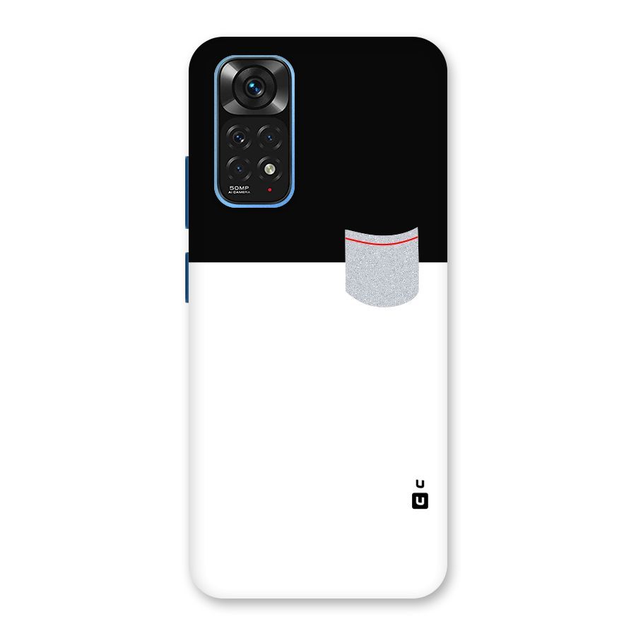 Cute Pocket Simple Back Case for Redmi Note 11S