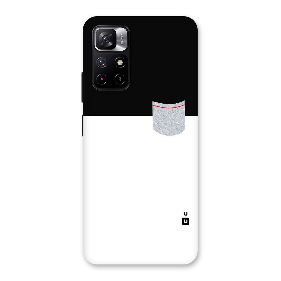 Cute Pocket Simple Back Case for Redmi Note 11T 5G