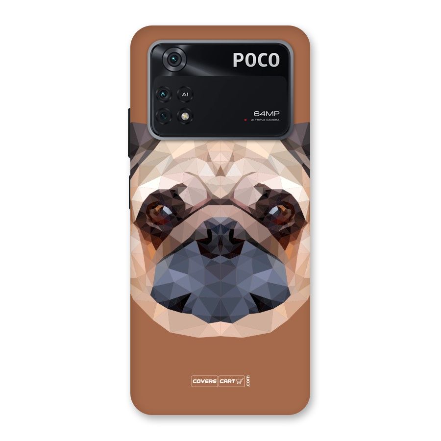 Cute Pug Back Case for Poco M4 Pro 4G