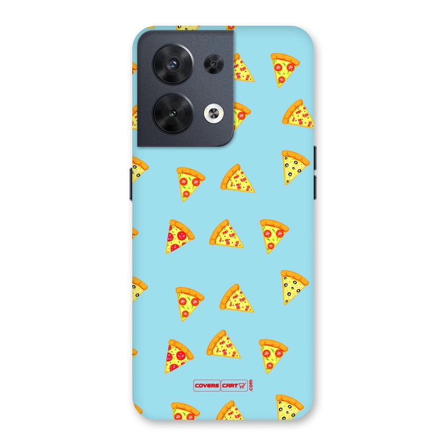 Cute Slices of Pizza Back Case for Oppo Reno8 5G