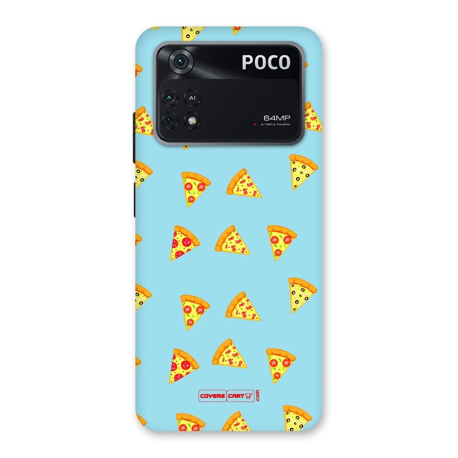 Cute Slices of Pizza Back Case for Poco M4 Pro 4G