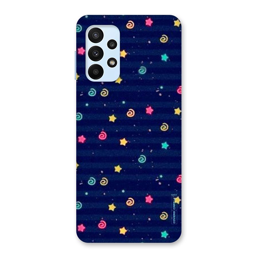 Cute Stars Design Back Case for Galaxy A23