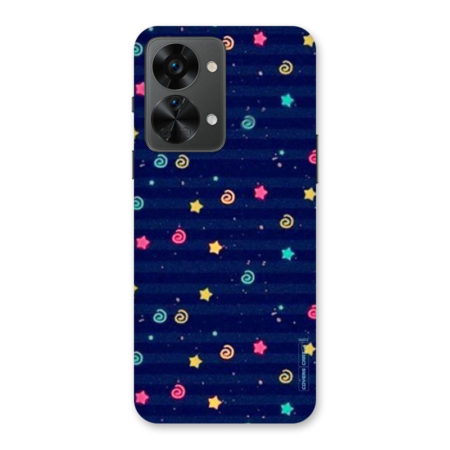 Cute Stars Design Back Case for OnePlus Nord 2T