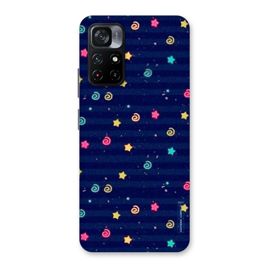 Cute Stars Design Back Case for Poco M4 Pro 5G