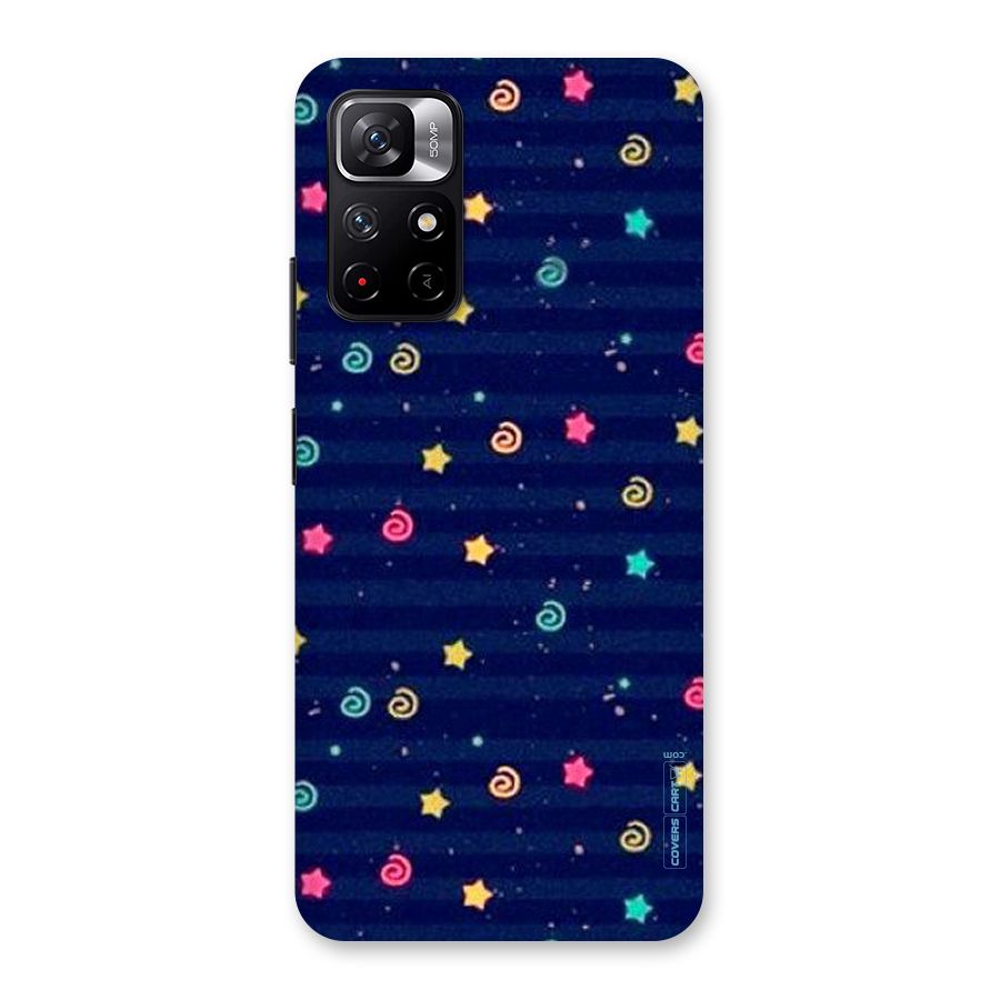 Cute Stars Design Back Case for Redmi Note 11T 5G