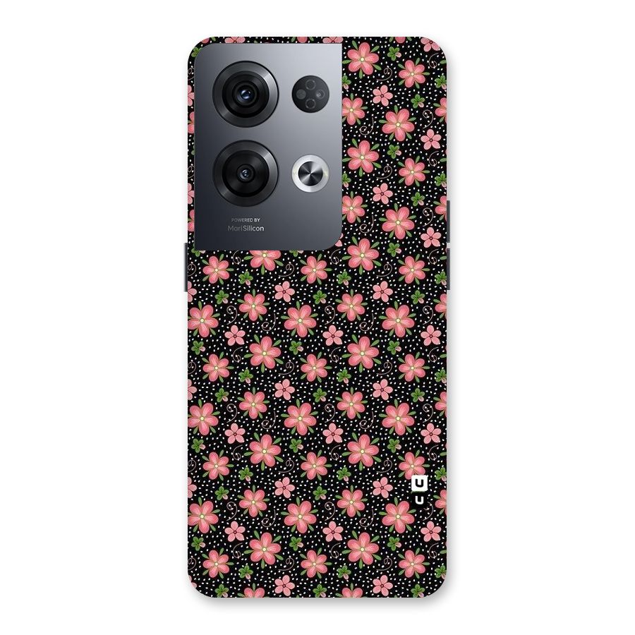 Cute Tiny Flowers Back Case for Oppo Reno8 Pro 5G