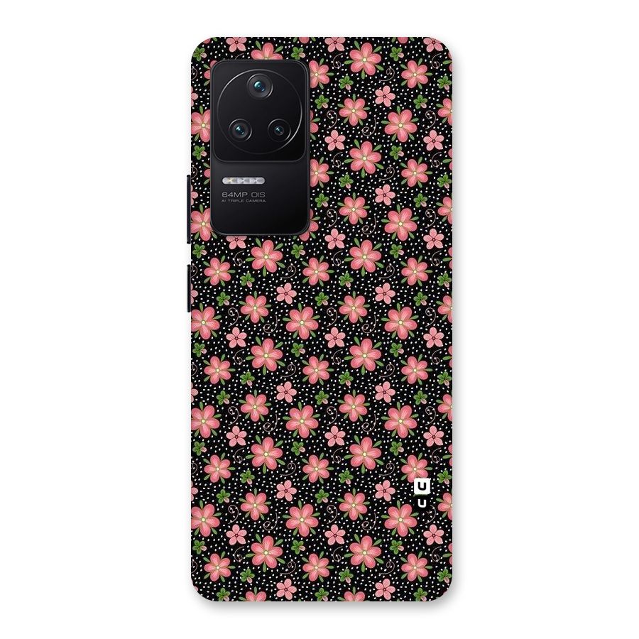 Cute Tiny Flowers Back Case for Poco F4 5G