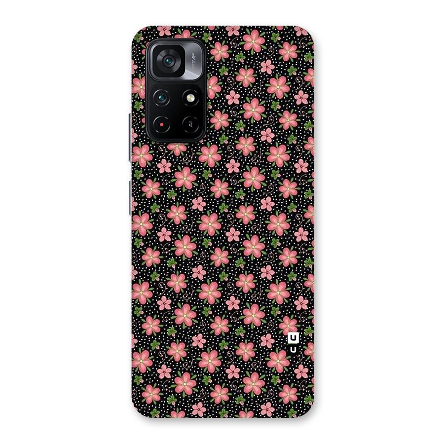 Cute Tiny Flowers Back Case for Poco M4 Pro 5G