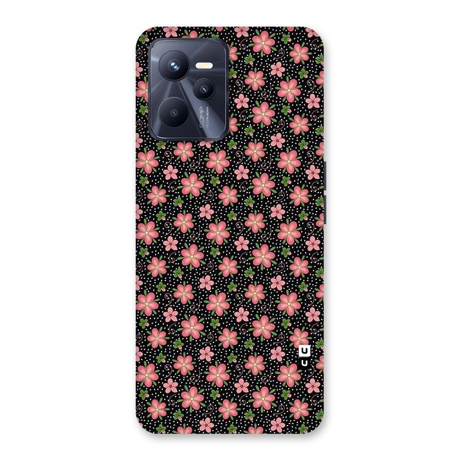 Cute Tiny Flowers Back Case for Realme C35