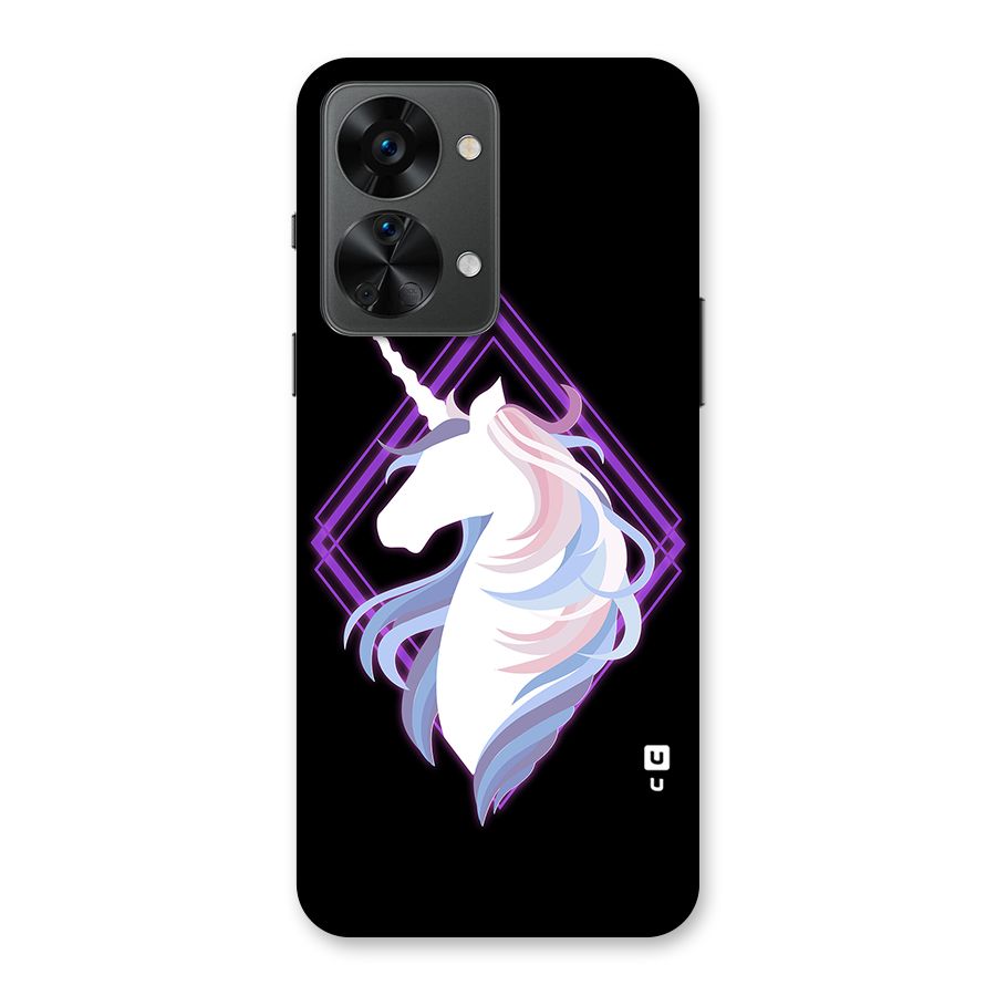 Cute Unicorn Illustration Back Case for OnePlus Nord 2T