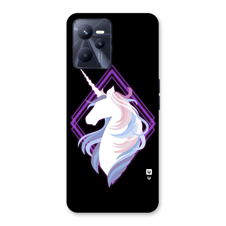 Cute Unicorn Illustration Back Case for Realme C35