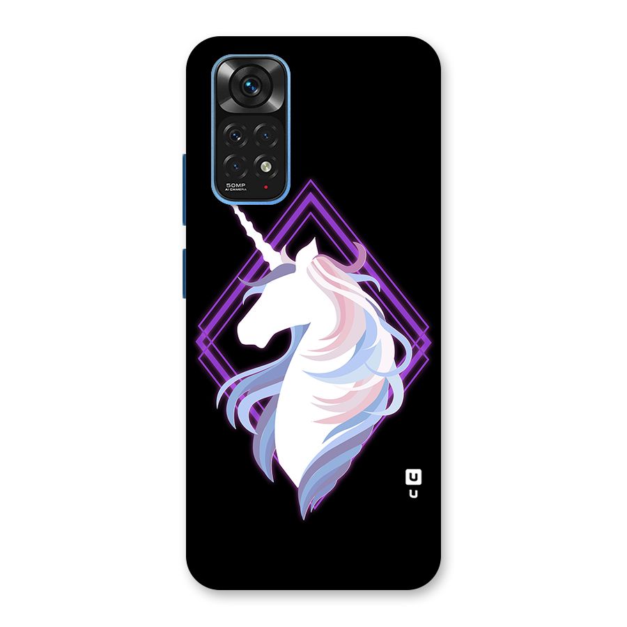 Cute Unicorn Illustration Back Case for Redmi Note 11S