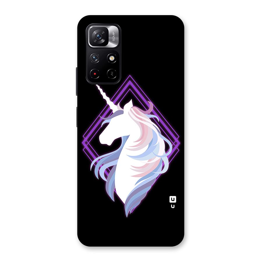 Cute Unicorn Illustration Back Case for Redmi Note 11T 5G