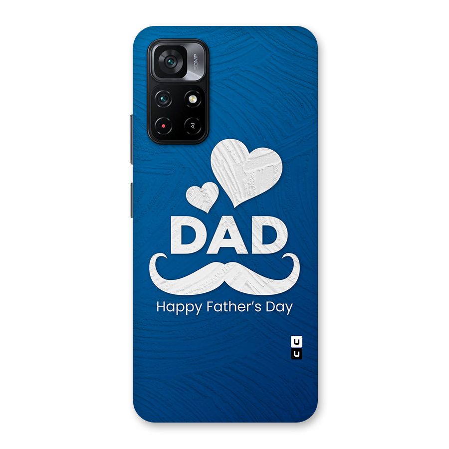 Dad Happy Fathers Day Back Case for Poco M4 Pro 5G