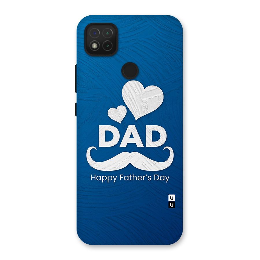 Dad Happy Fathers Day Back Case for Redmi 9 Activ