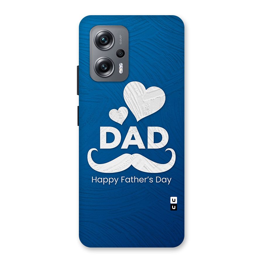 Dad Happy Fathers Day Back Case for Redmi K50i