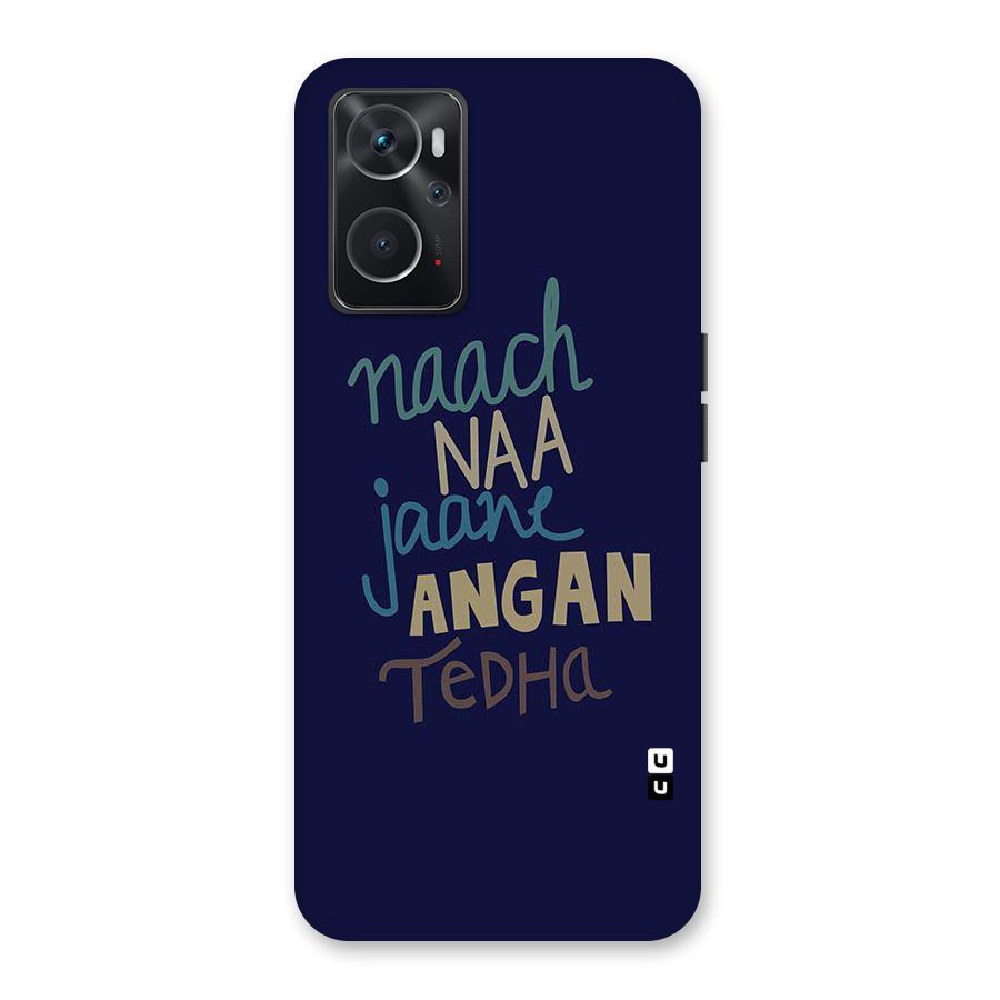 Dance Words Back Case for Oppo K10 4G