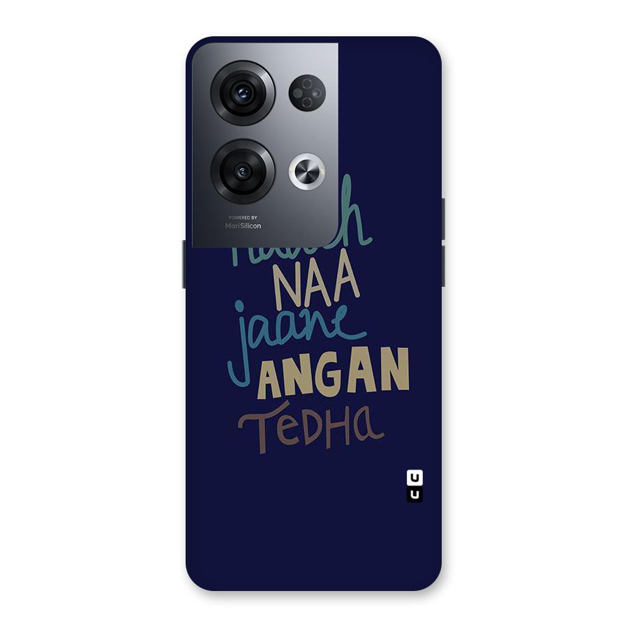 Dance Words Back Case for Oppo Reno8 Pro 5G