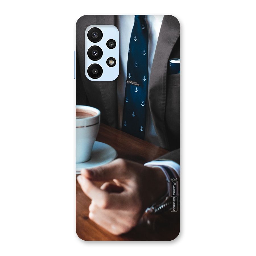 Dapper Suit Back Case for Galaxy A23