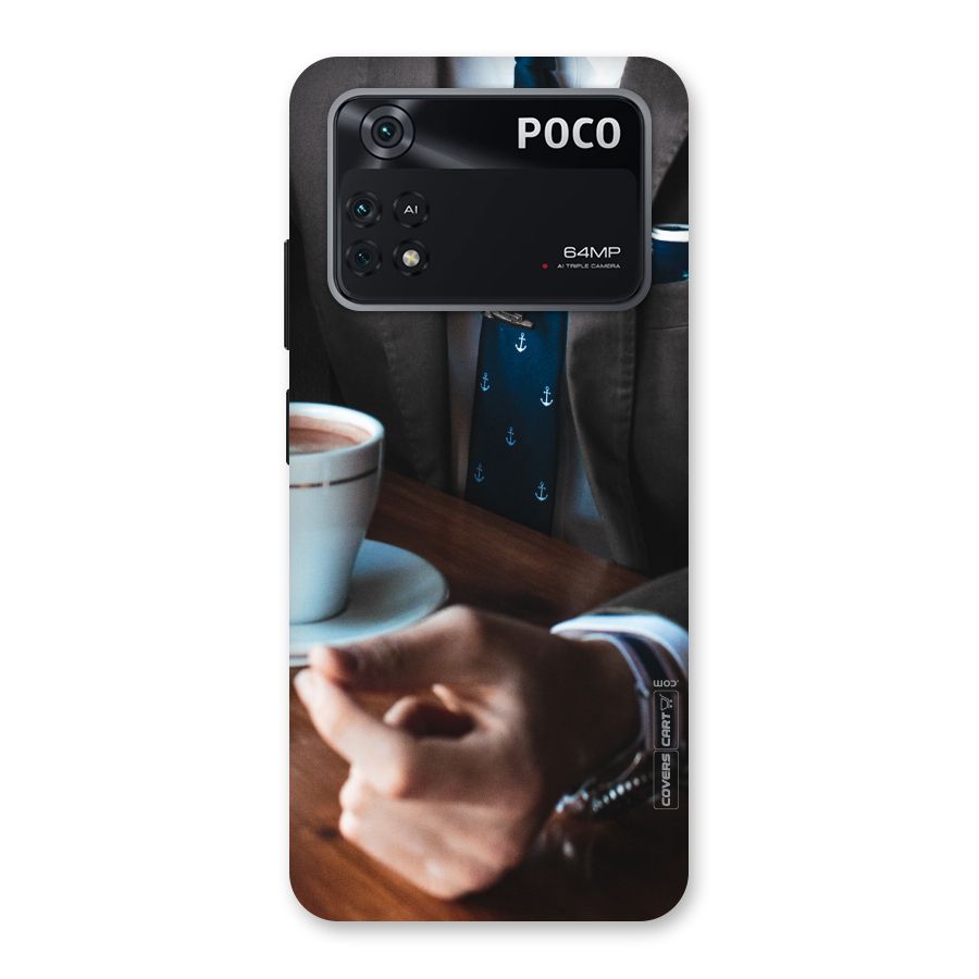 Dapper Suit Back Case for Poco M4 Pro 4G
