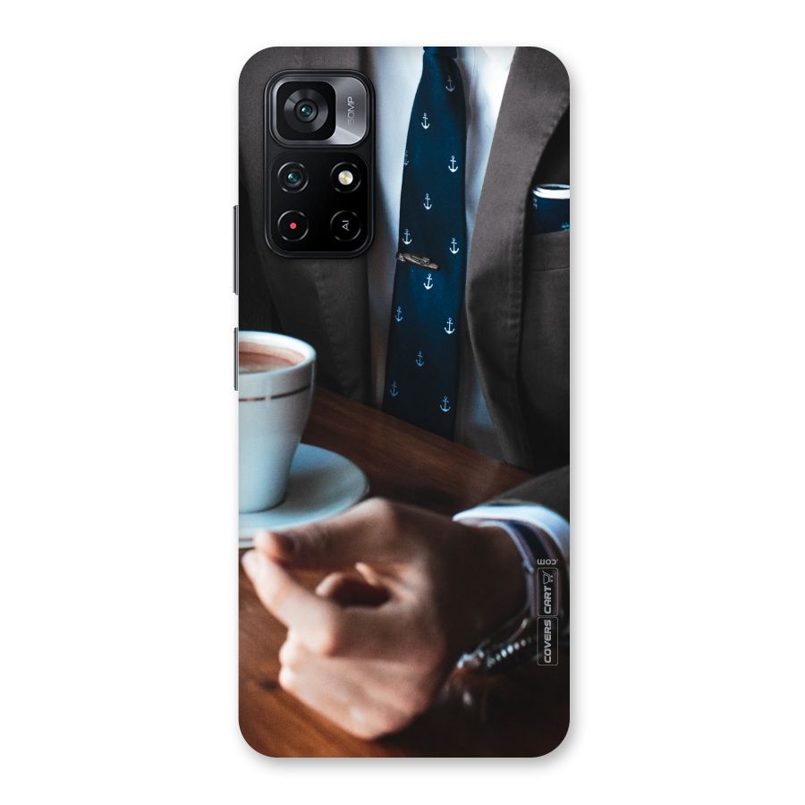 Dapper Suit Back Case for Poco M4 Pro 5G