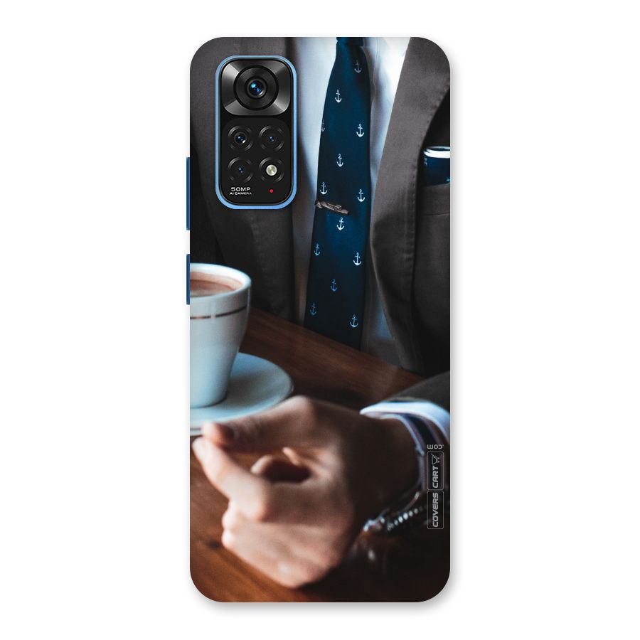 Dapper Suit Back Case for Redmi Note 11S