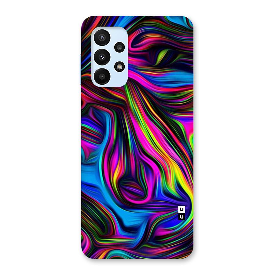 Dark Colorful Oil Abstract Back Case for Galaxy A23