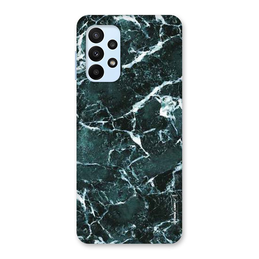 Dark Green Marble Back Case for Galaxy A23