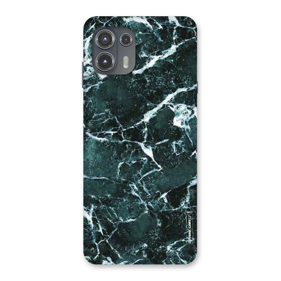 Dark Green Marble Back Case for Motorola Edge 20 Fusion