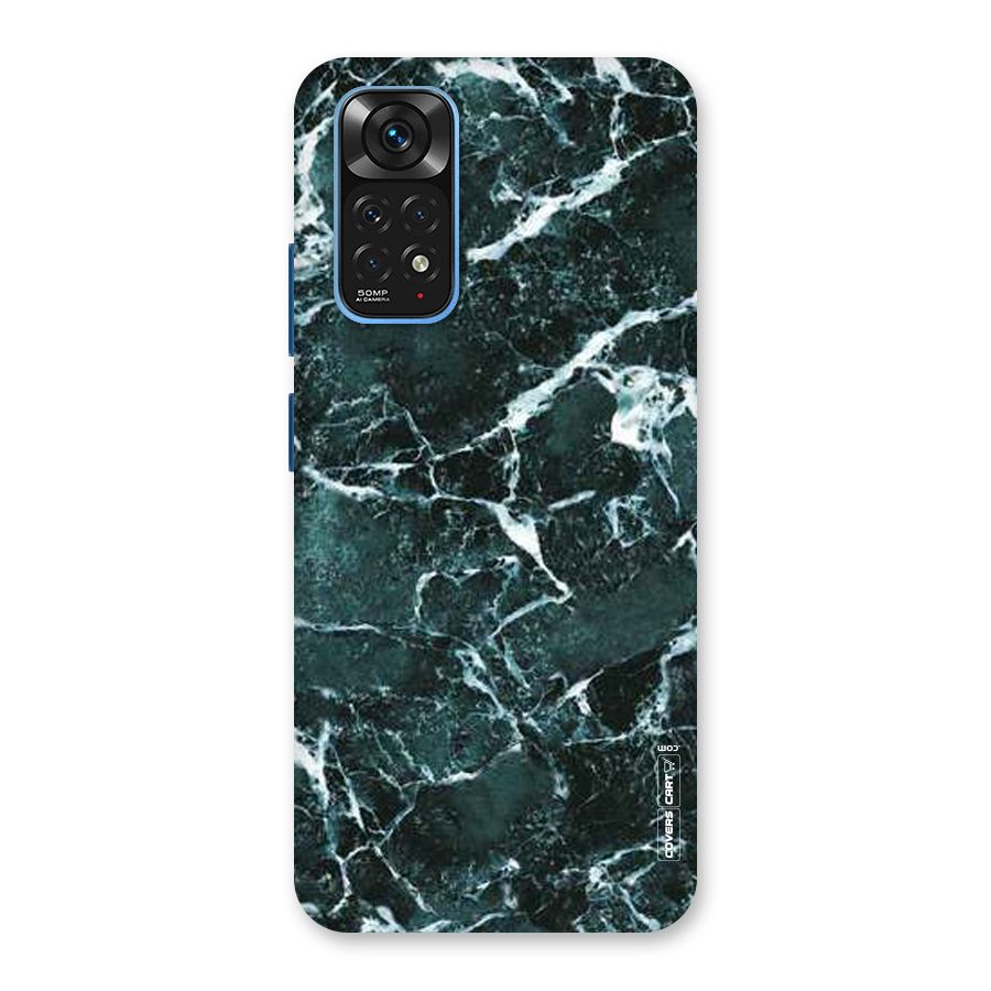 Dark Green Marble Back Case for Redmi Note 11S