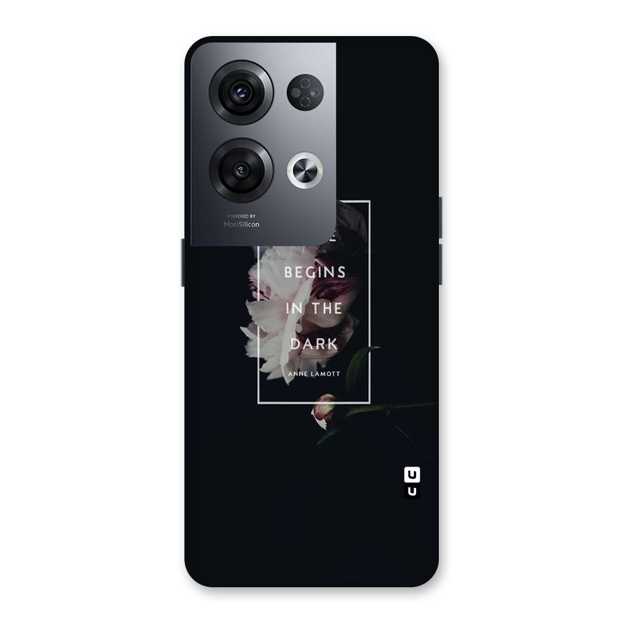 Dark Hope Back Case for Oppo Reno8 Pro 5G