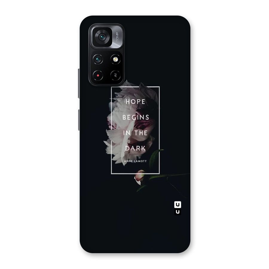 Dark Hope Back Case for Poco M4 Pro 5G
