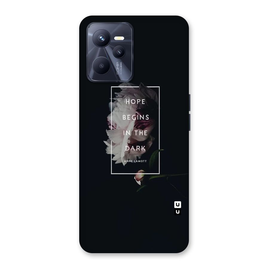 Dark Hope Back Case for Realme C35