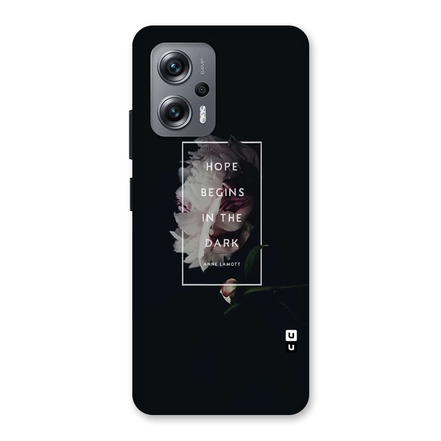 Dark Hope Back Case for Redmi K50i