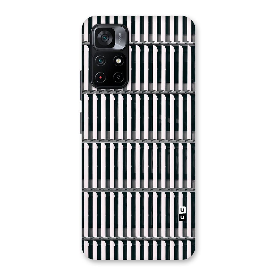 Dark Lines Pattern Back Case for Poco M4 Pro 5G