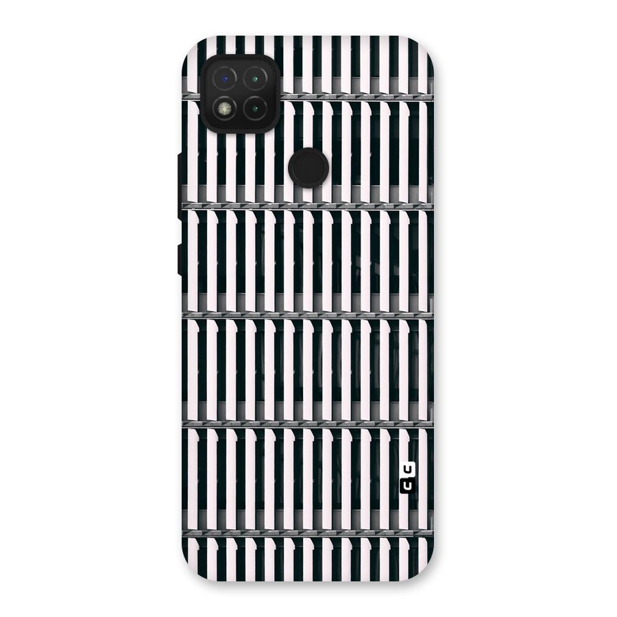 Dark Lines Pattern Back Case for Redmi 9 Activ
