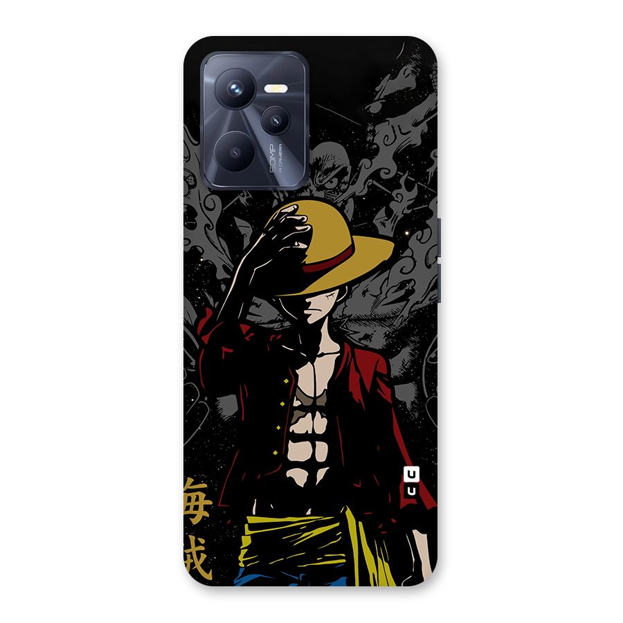 Dark Luffy Art Back Case for Realme C35