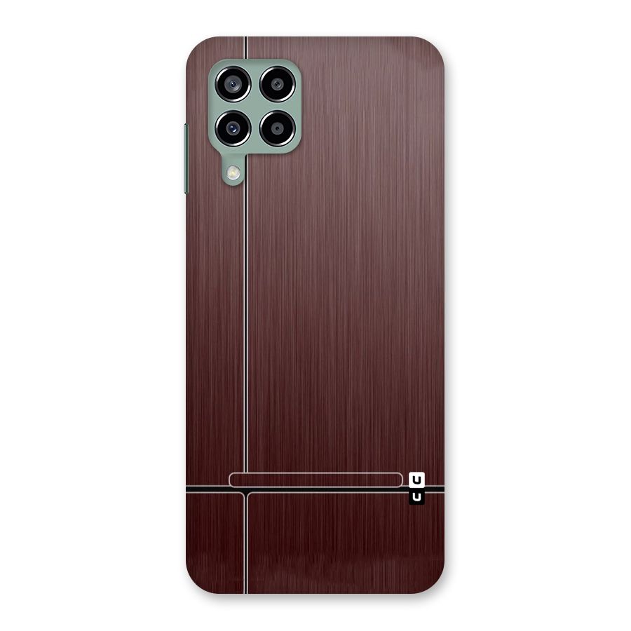 Dark Maroon Classic Design Back Case for Galaxy M33