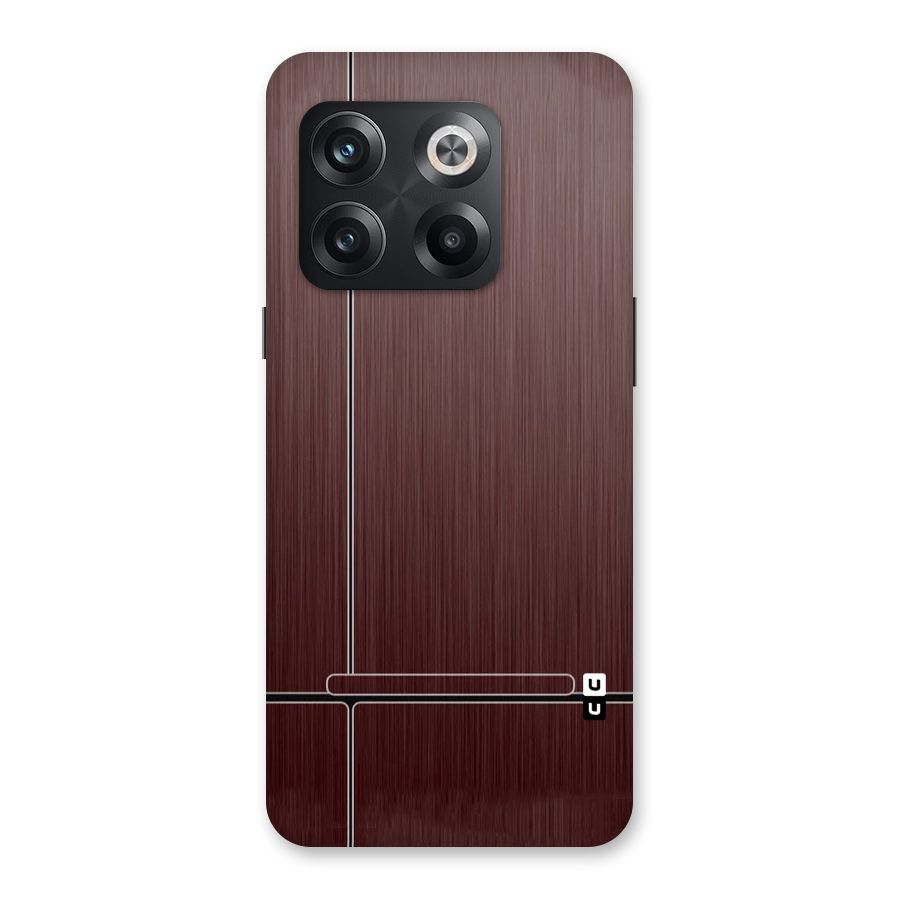 Dark Maroon Classic Design Back Case for OnePlus 10T
