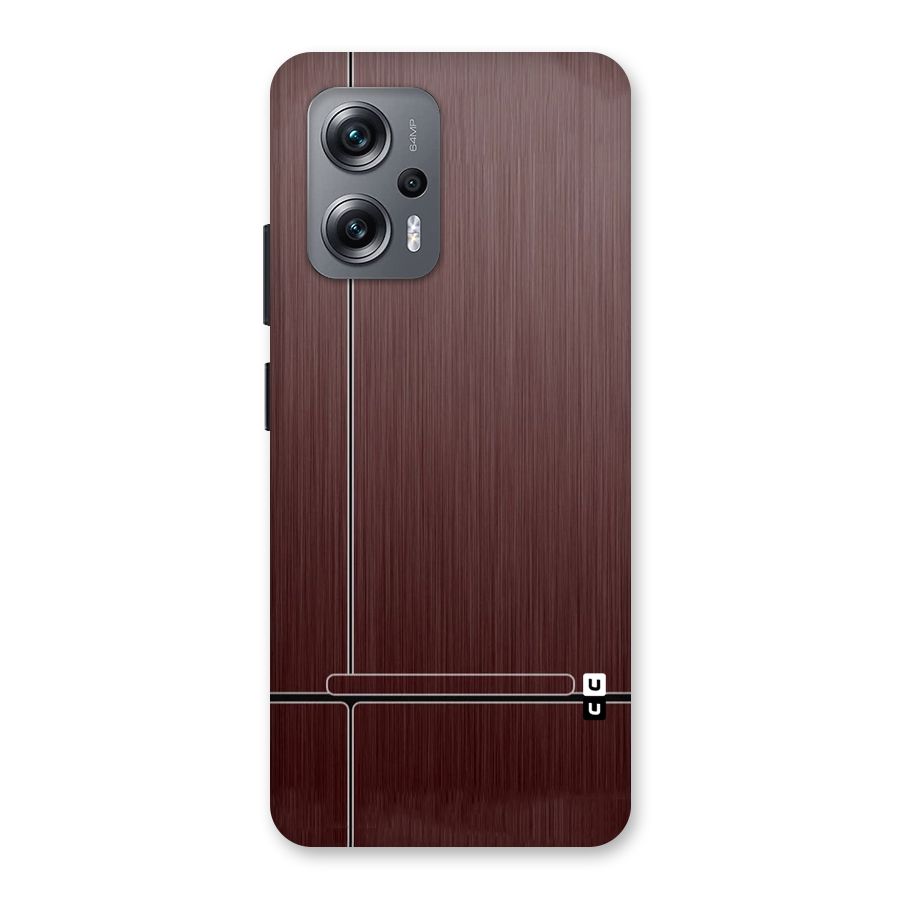 Dark Maroon Classic Design Back Case for Redmi K50i