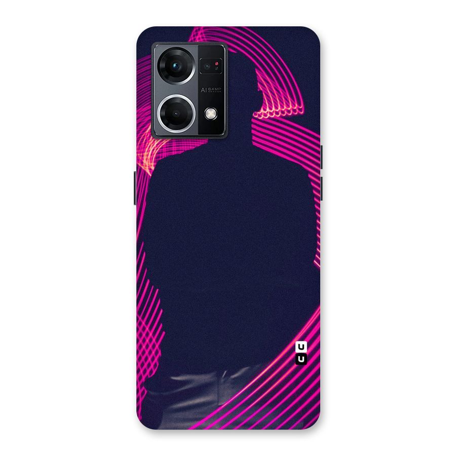 Dark Night DJ Glass Back Case for Oppo F21 Pro 5G
