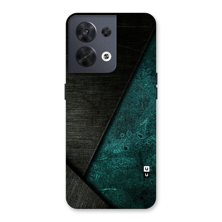 Dark Olive Green Back Case for Oppo Reno8 5G