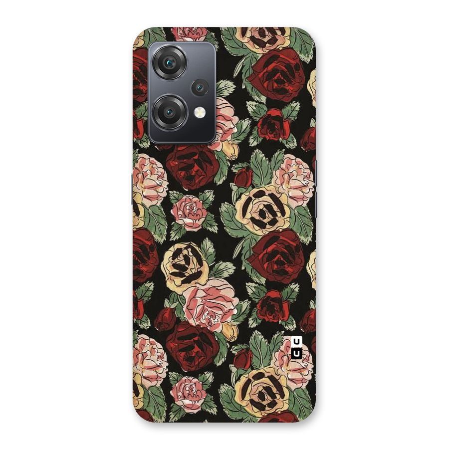 Dark Pastel Flowers Back Case for OnePlus Nord CE 2 Lite 5G